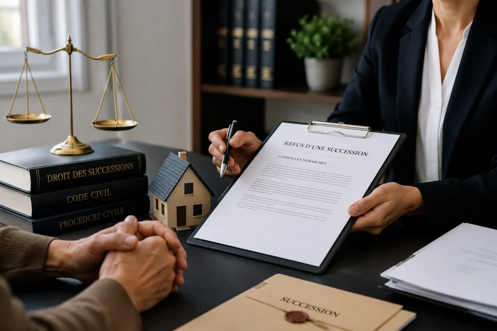 Refus d’héritage en droit des successions en Aquitaine